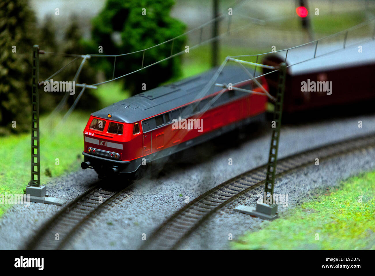 Railway model, Prague Czech Republic Stock Photo Alamy