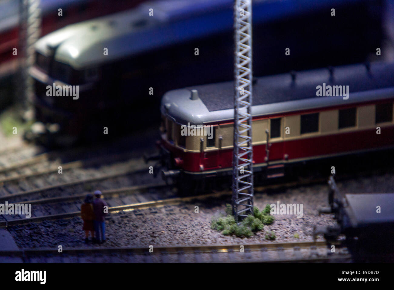 Railway model, Prague Czech Republic Stock Photo Alamy