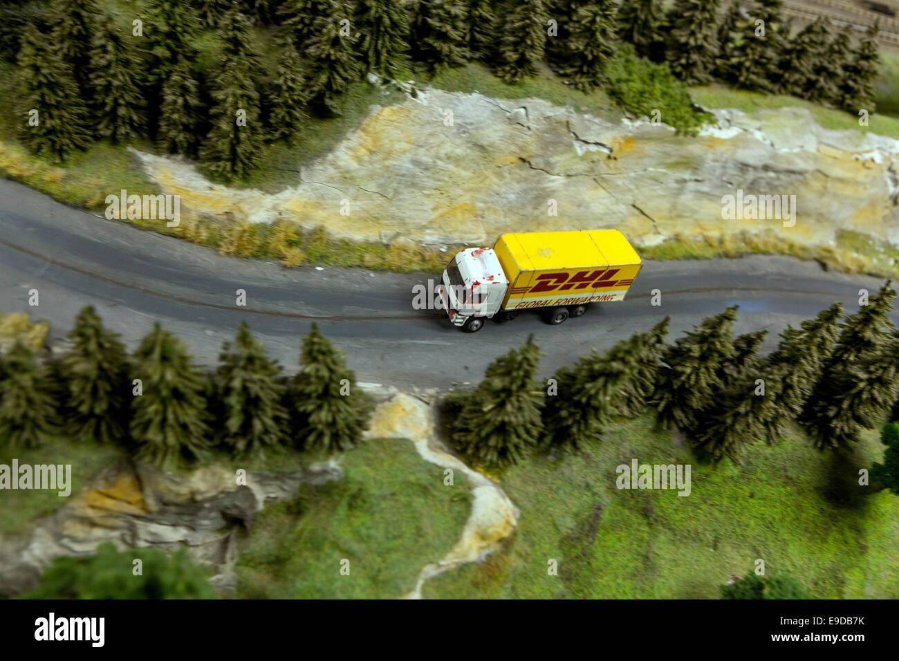 Railway model, Prague Czech Republic Stock Photo Alamy