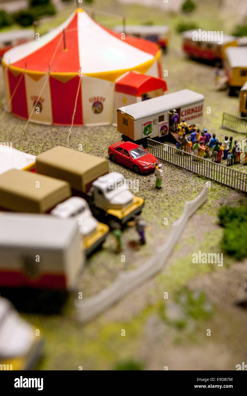 Railway model, Prague Czech Republic Stock Photo Alamy