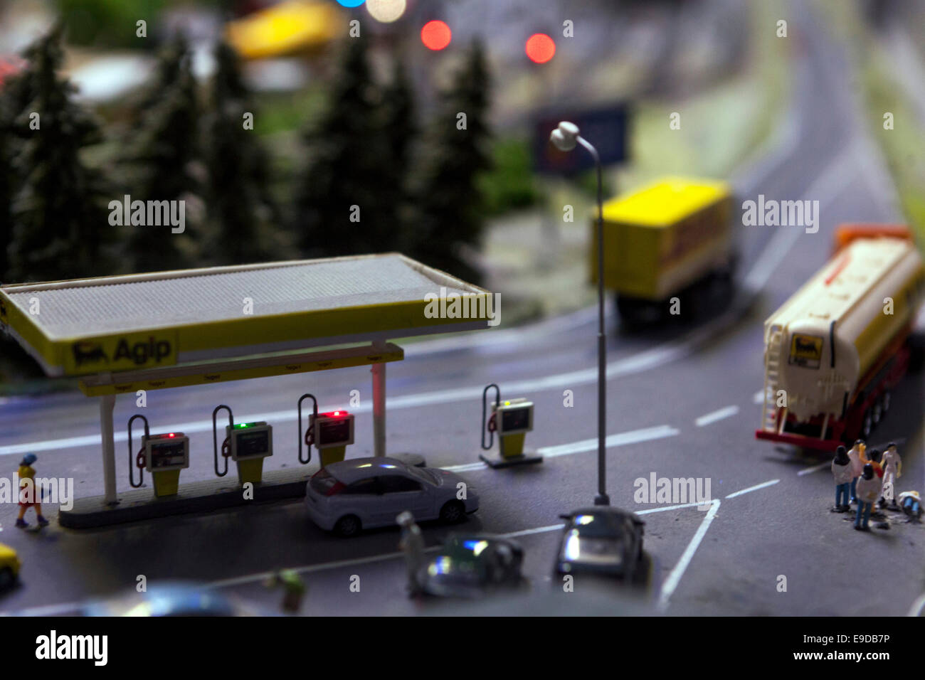 Railway model, Prague Czech Republic Stock Photo Alamy