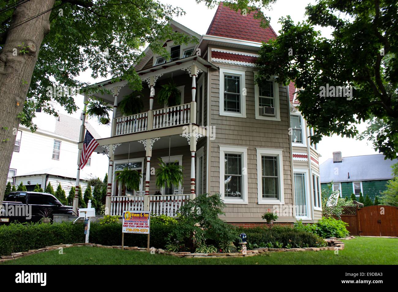 DurfeeMarkham House, Westerleigh, Staten Island, New York Stock Photo