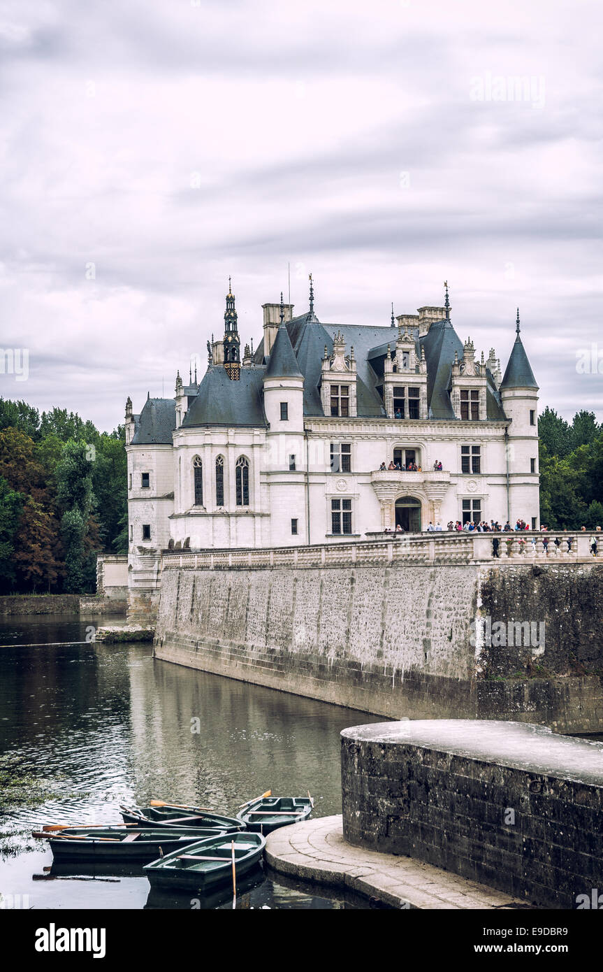 Detail of chenonceau castle hi-res stock photography and images - Alamy