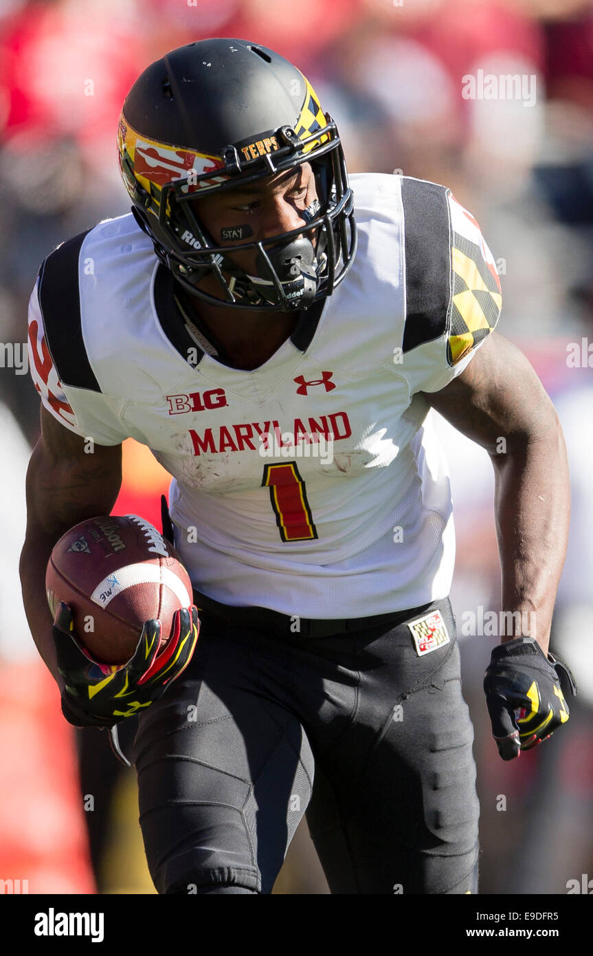 October 25 2014 Maryland Terrapins Wide Receiver Stefon