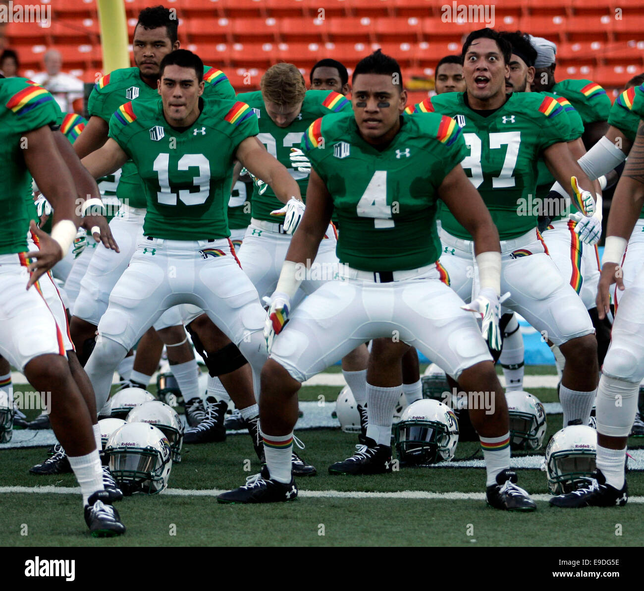 Hawaii rainbow on sale warriors football