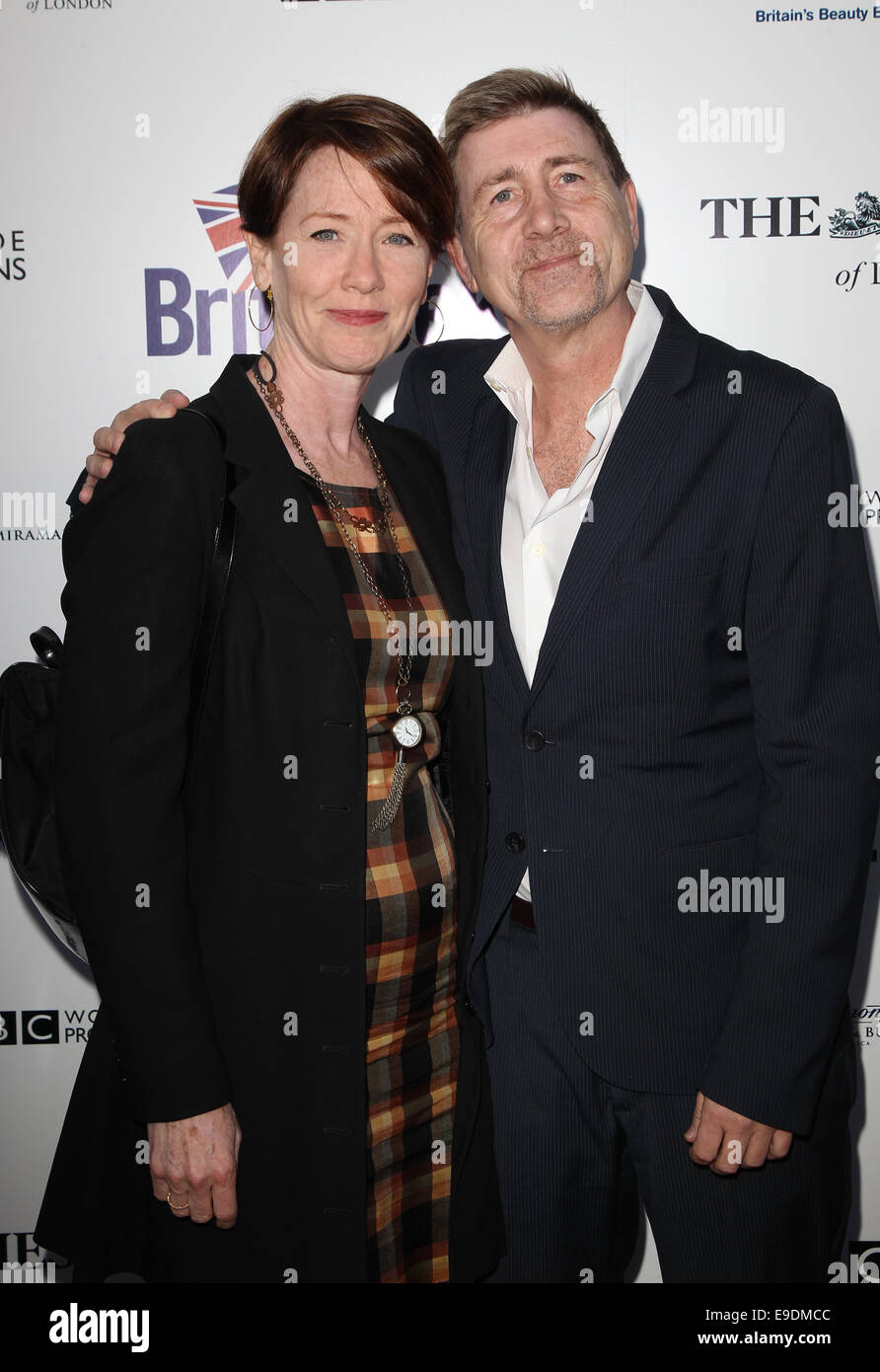 8th Annual BritWeek Launch Party  Featuring: Ann Cusack,Jim Piddock Where: Los Angeles, California, United States When: 22 Apr 2014 Stock Photo