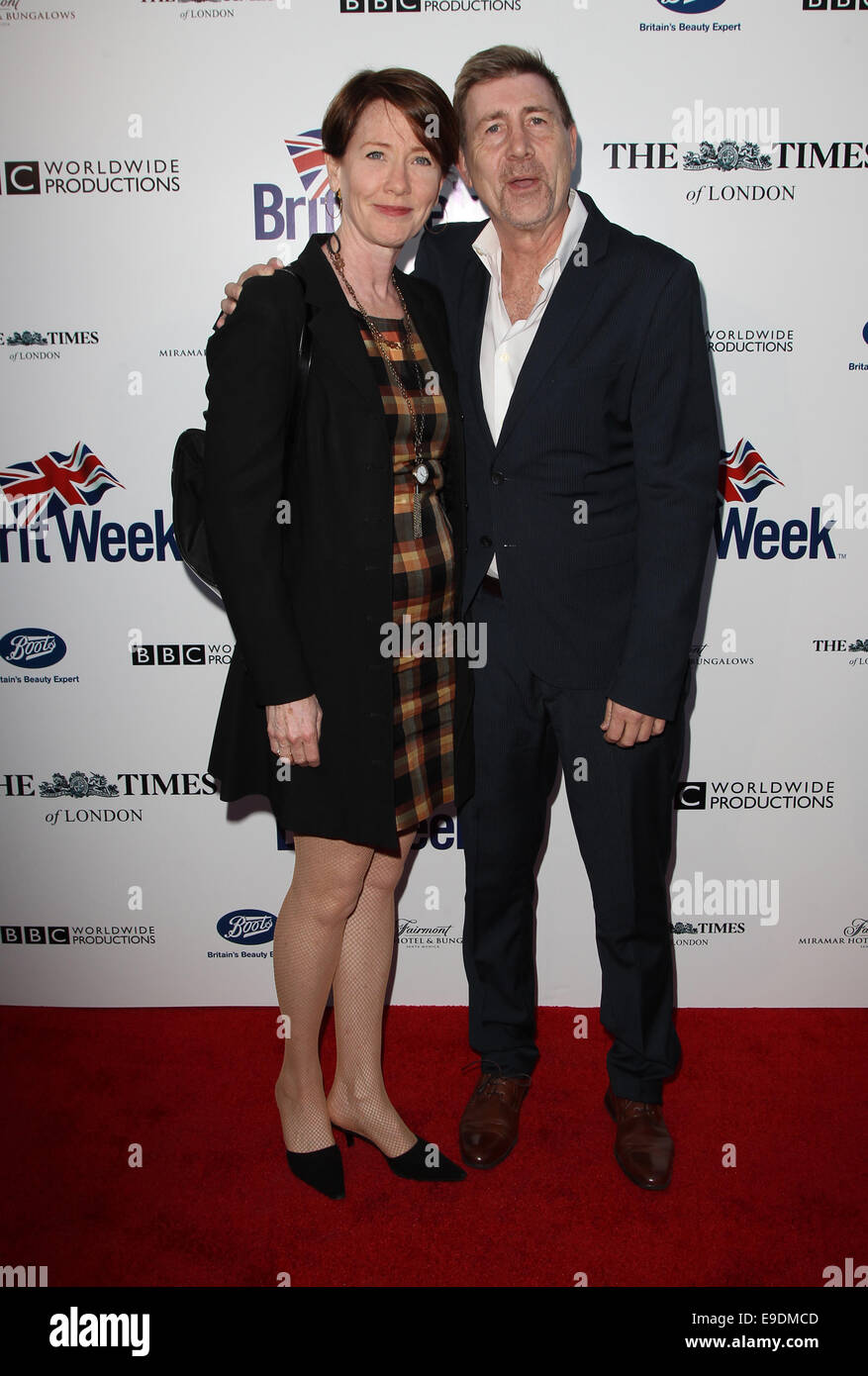 8th Annual BritWeek Launch Party Featuring Ann Cusack,Jim Piddock