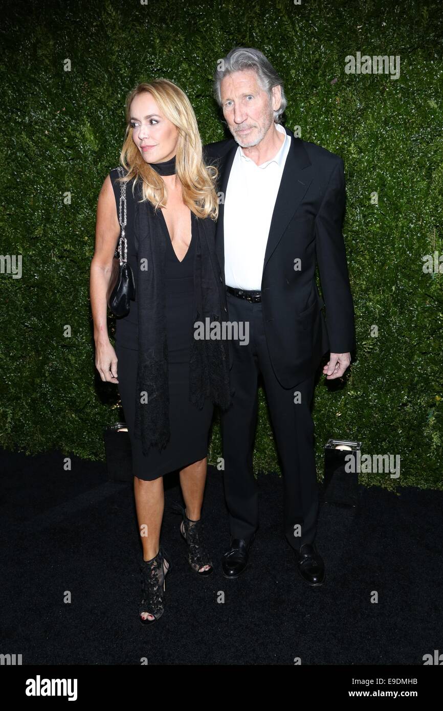 The Chanel Tribeca Film Festival Artist Dinner held at Balthazer - Arrivals  Featuring: Laurie Durning,Roger Waters Where: New York, New York, United States When: 22 Apr 2014 Stock Photo