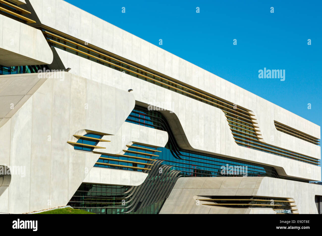 Pierrevives, Multimedia,library by Zaha Hadid, Montpellier, Herault, France Stock Photo
