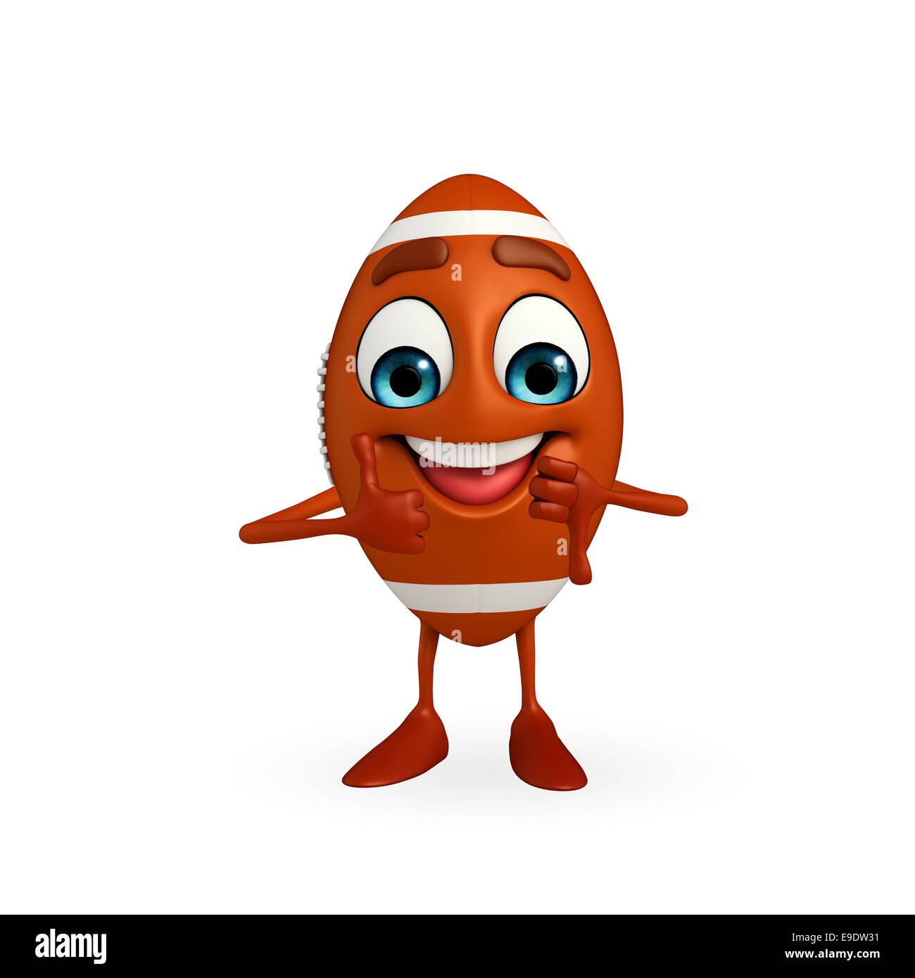 Thumbs up ball character hi-res stock photography and images - Alamy