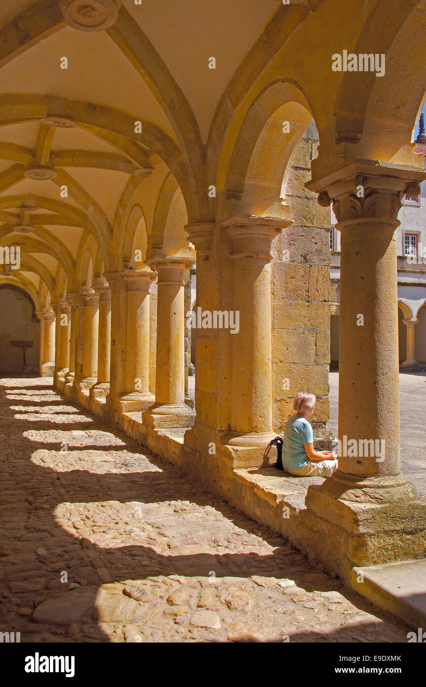 Tomar, Convent of the Order of Christ, Santarem District, Ribatejo ...