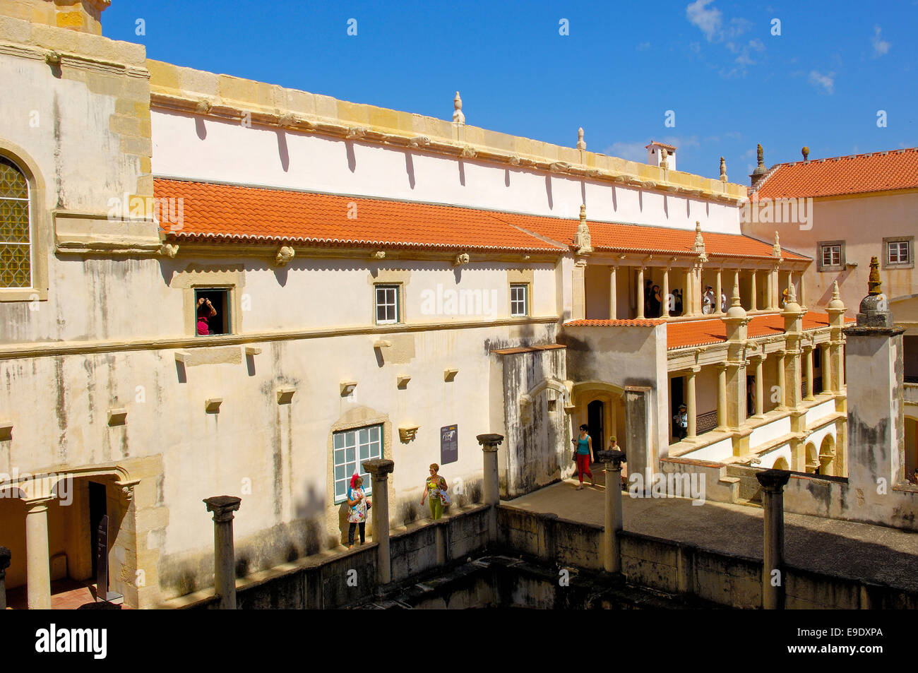 Tomar, Convent of the Order of Christ, Santarem District, Ribatejo ...