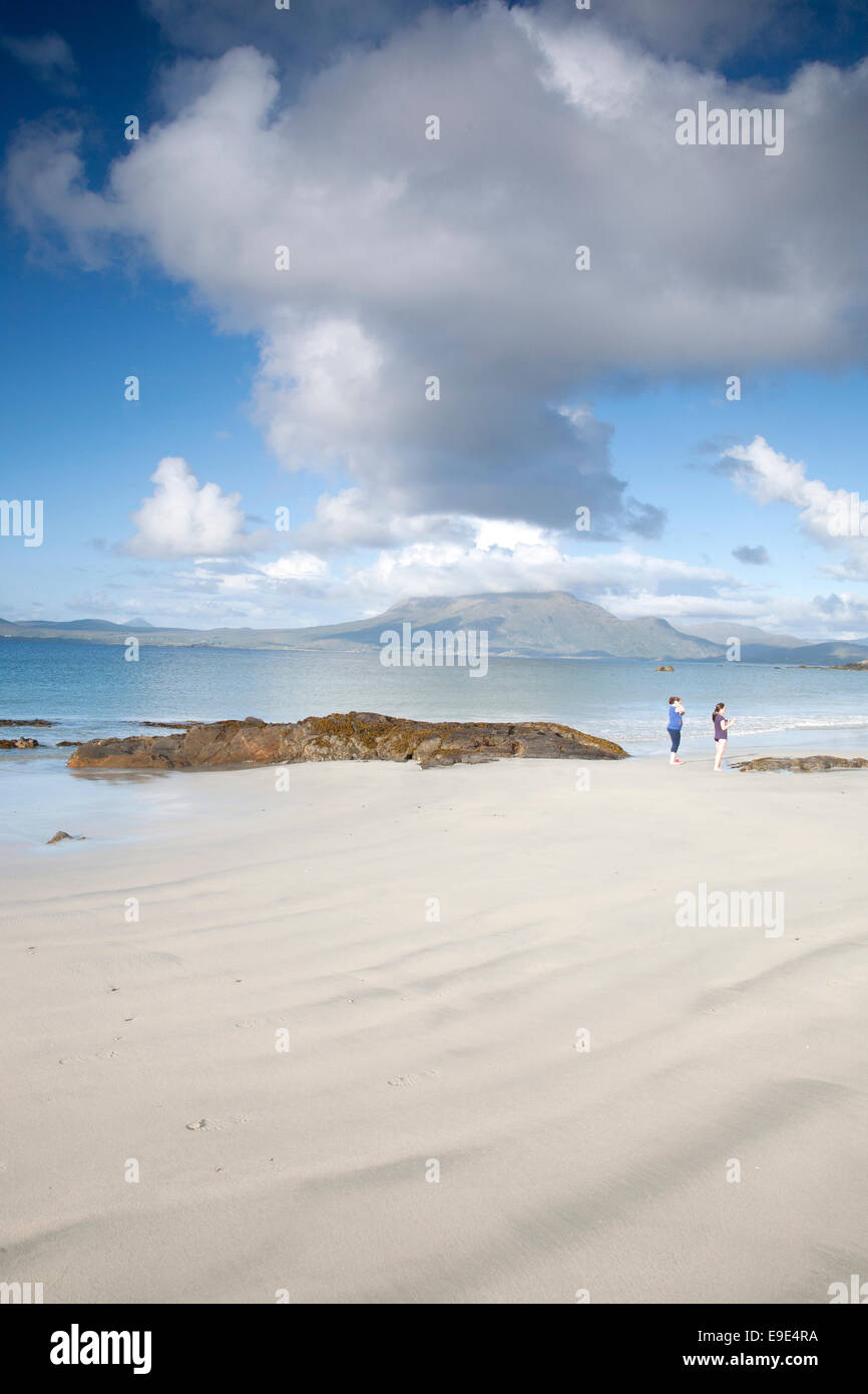Tully Cross Beach, Connemara National Park; County Galway; Ireland Stock Photo