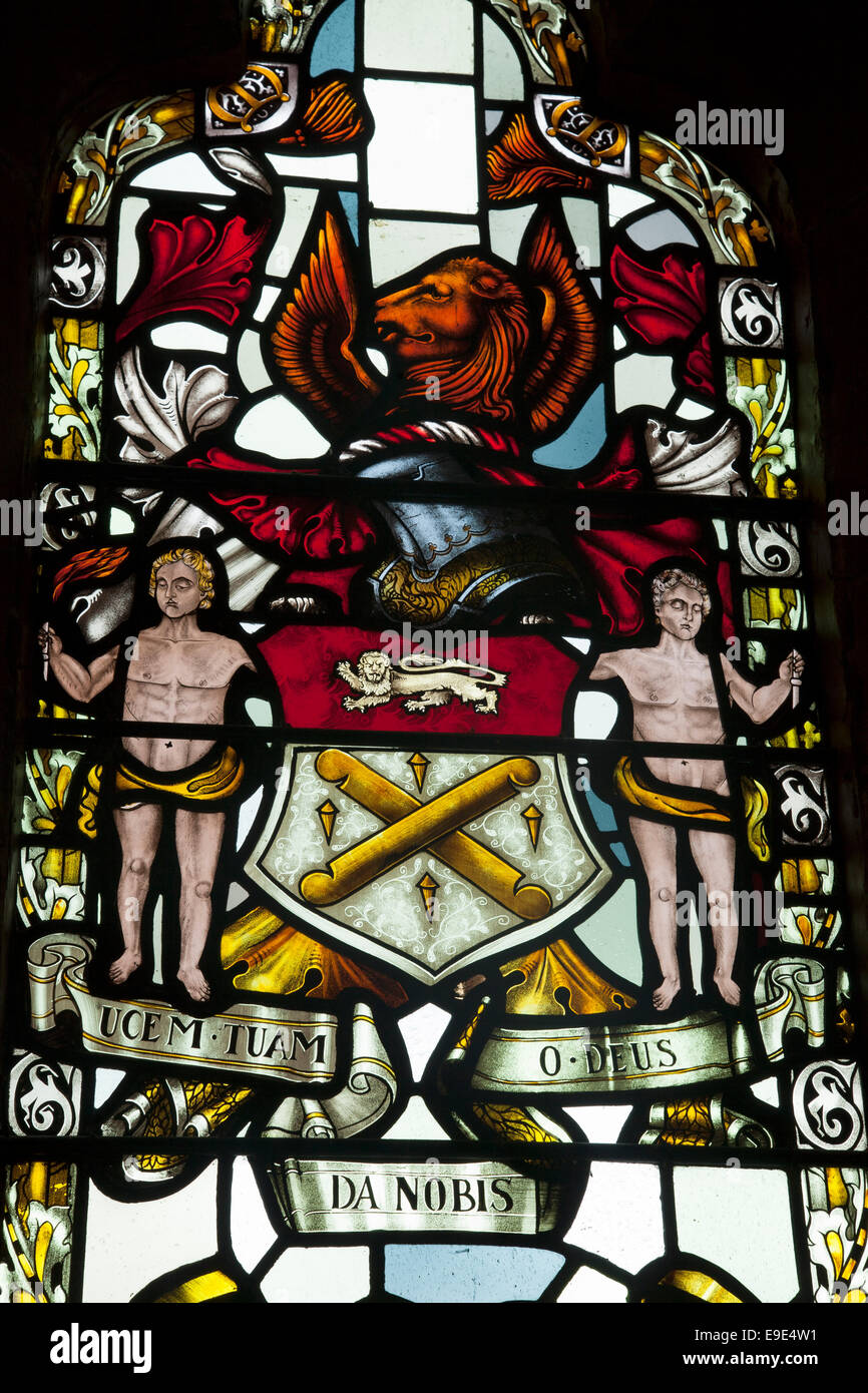 Stained Glass Window, Guildhall, Derry Londonderry, Northern Ireland