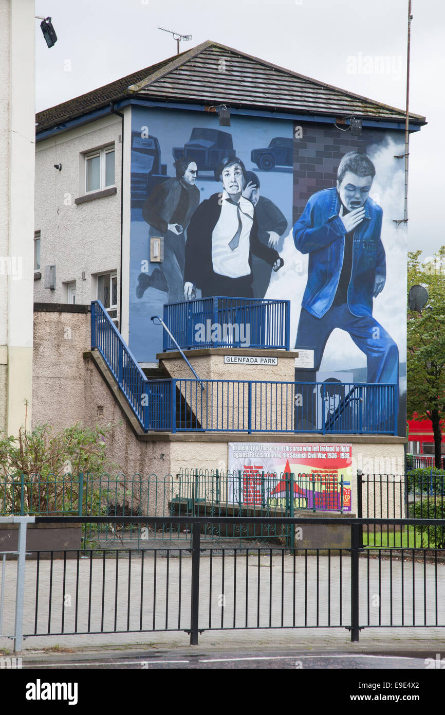 People's Gallery Art Murals; Bogside, Derry Londonderry; Northern