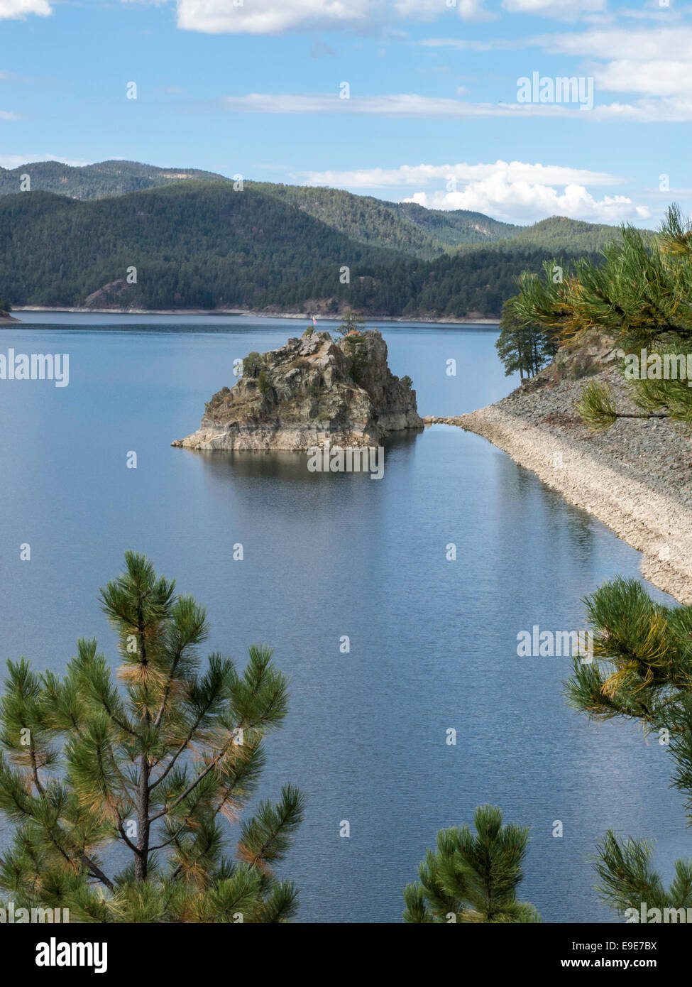 Lake Pactola in South Dakota's Black Hills, USA Stock Photo Alamy