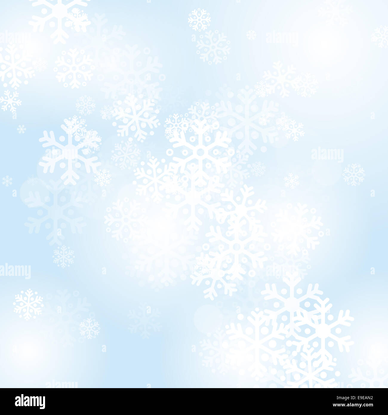 Abstract blue christmas background with snowflakes Stock Photo Alamy