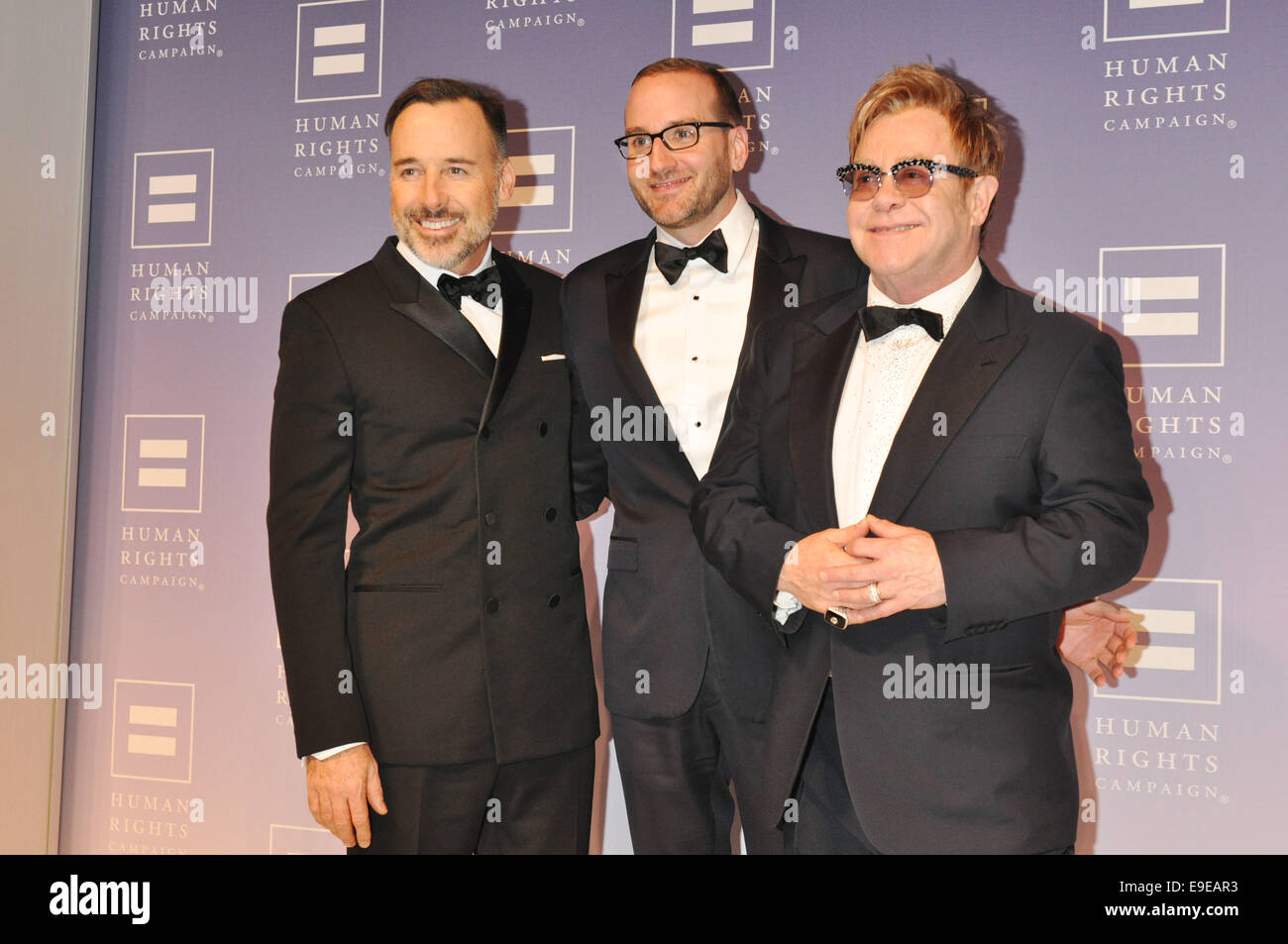 Washington, Dc, USA. 25th Oct, 2014. HRC President CHAD GRIFFIN with ...