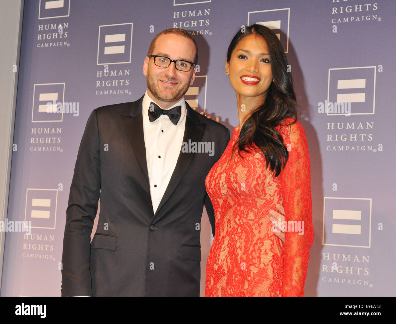 Washington, Dc, USA. 25th Oct, 2014. HRC president CHAD GRIFFIN and ...