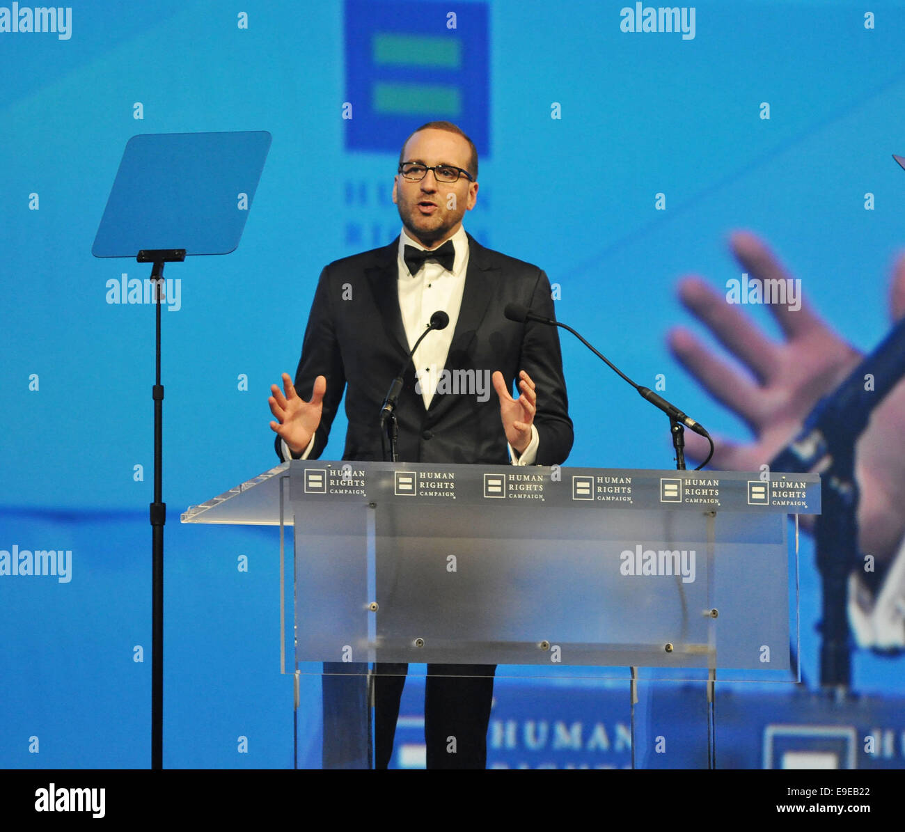 Washington, Dc, USA. 25th Oct, 2014. HRC President CHAD GRIFFIN ...