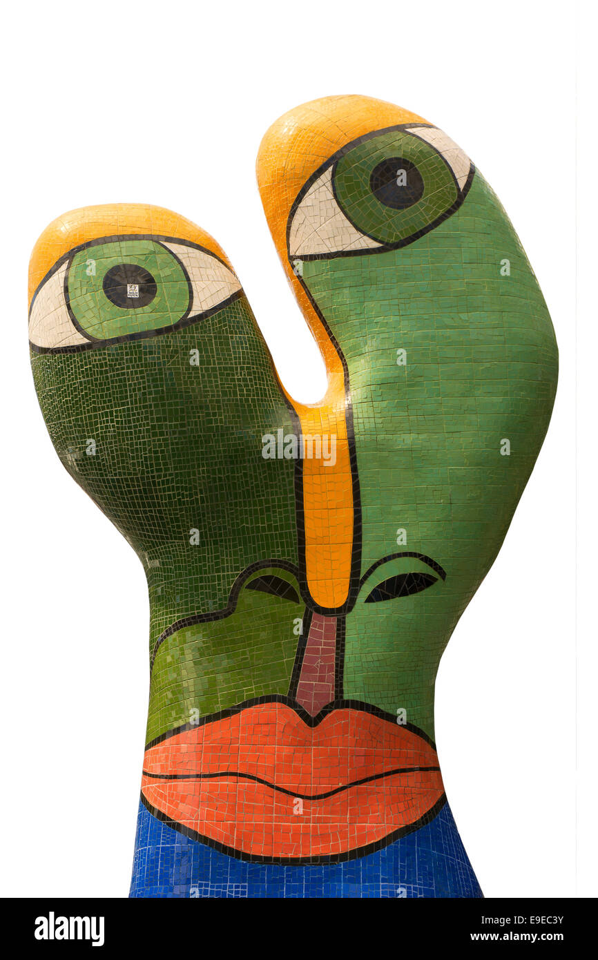 Ophelia Sculpture Southbank Promenade Melbourne Australia Stock Photo