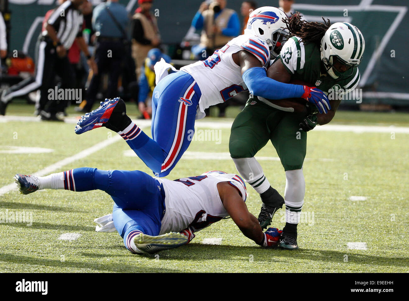 East Rutherford, NJ, USA. 26th October, 2014. Buffalo Bills