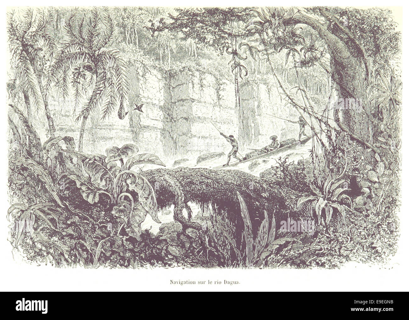 This page from 'Le Canal de Panama' (1866) features an illustration or ...