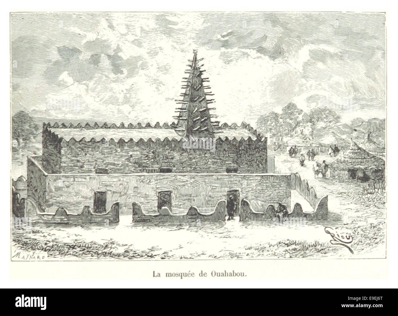 Pg431 La mosquC3A9e de Ouahabou Stock Photo Alamy