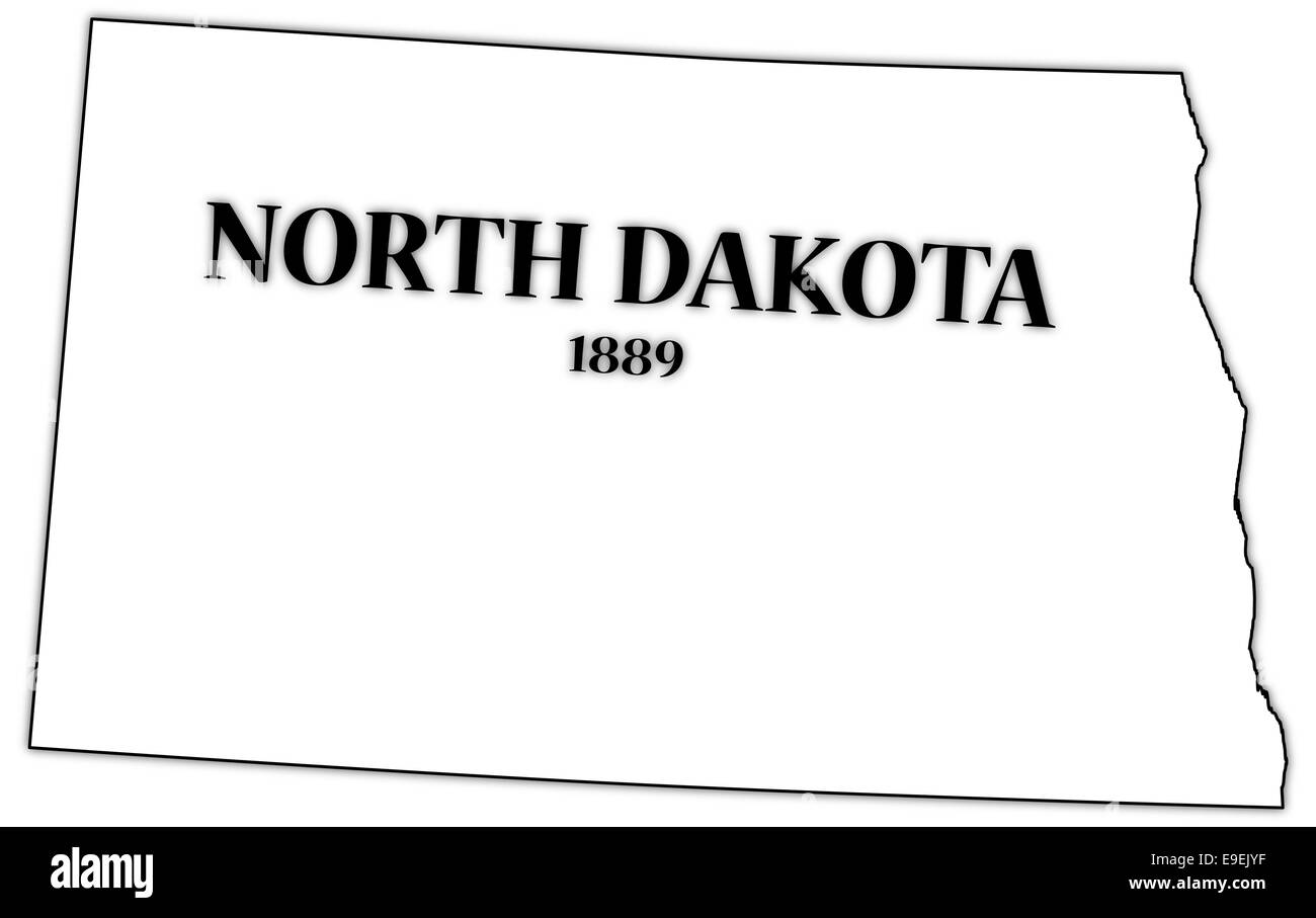NDSU - North Dakota State University north dakota state outline
