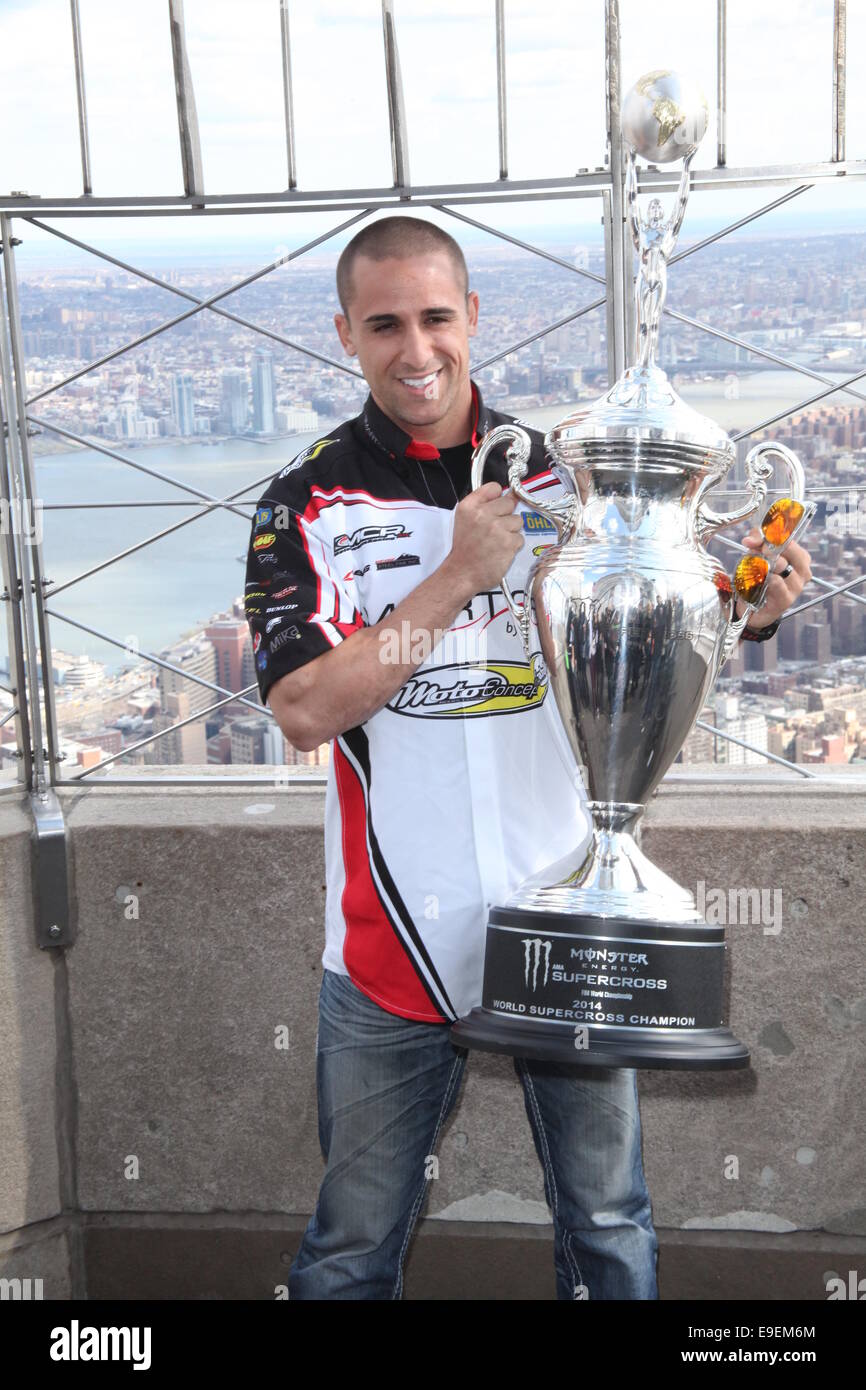 Empire State Building host Monster Enrgy AMA Supercross Stars competing