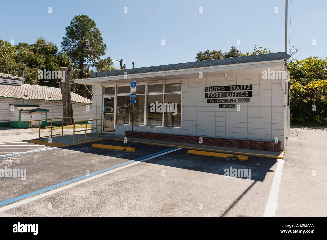 Yalaha United States America Post Office Florida 34794 USA Stock Photo