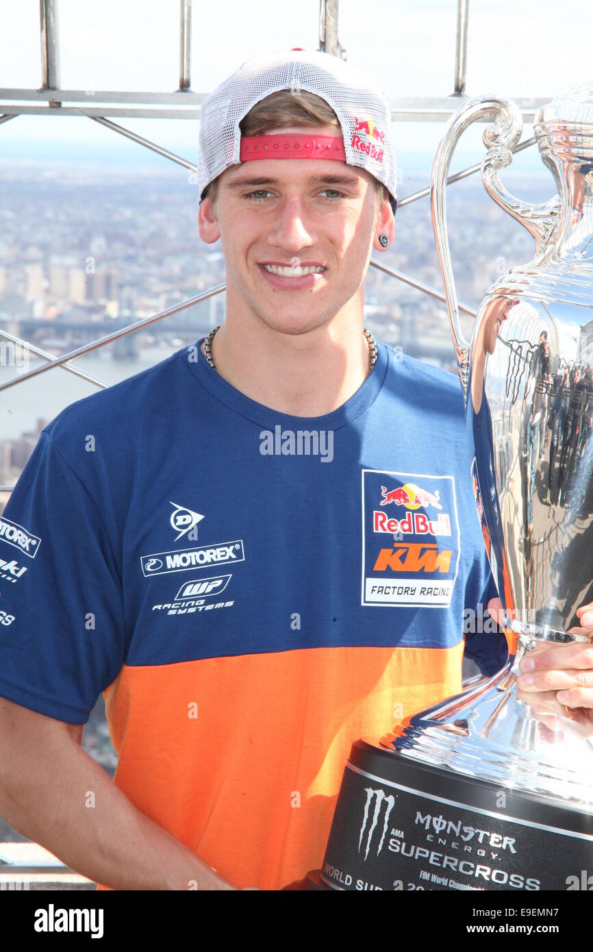 Empire State Building host Monster Enrgy AMA Supercross Stars competing