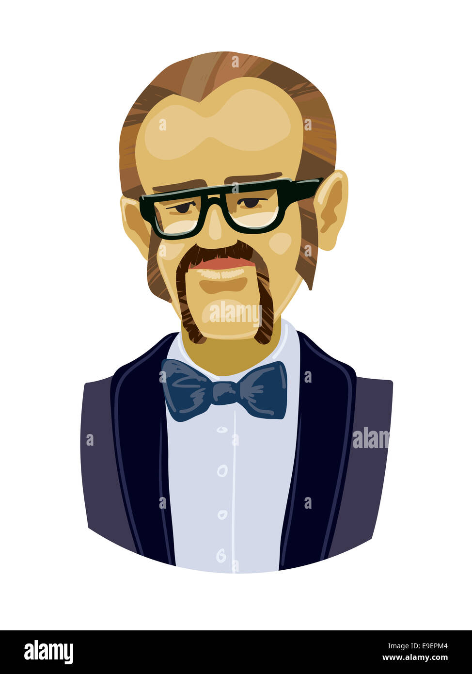 Businessman Icon Image, Male Avatar Profile Vector with Glasses and Beard  Hairstyle Stock Vector - Illustration of avatar, male: 179728610