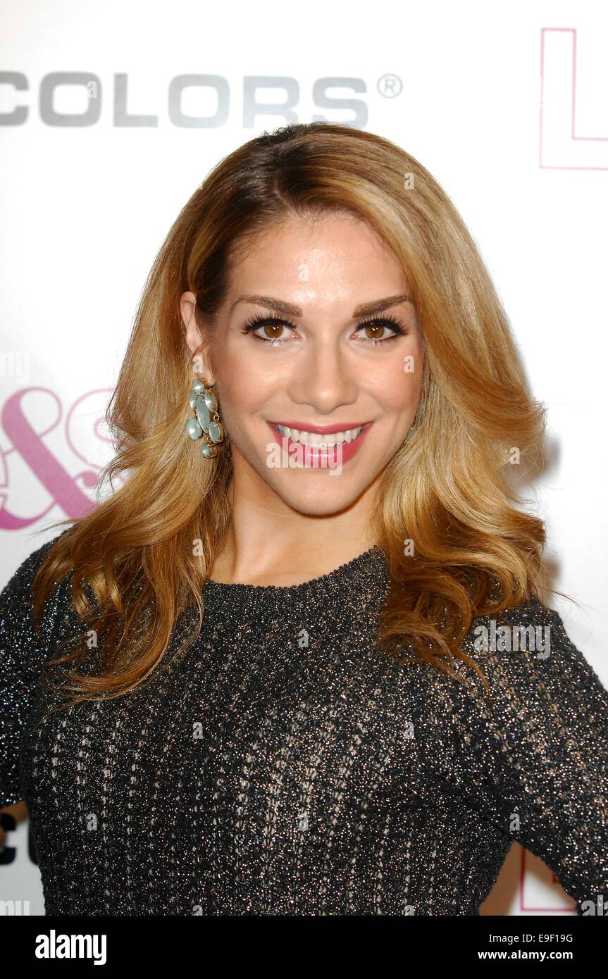 Allison Holker LIFE & STYLE 10 YEAR ANNIVERSARY EVENT 2014.24.10 Hollywood/picture alliance Stock Photo