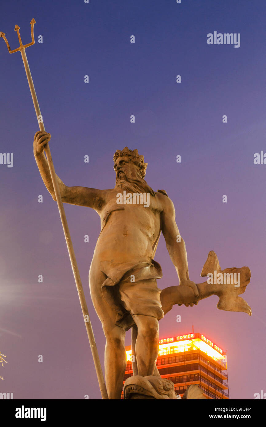 England, Somerset, Bristol, Neptune Statue Stock Photo Alamy