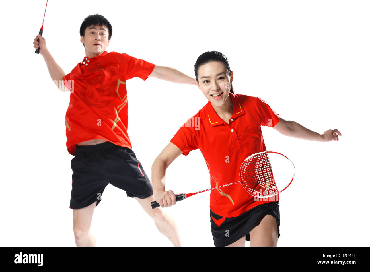 Three people playing badminton hires stock photography and images Alamy