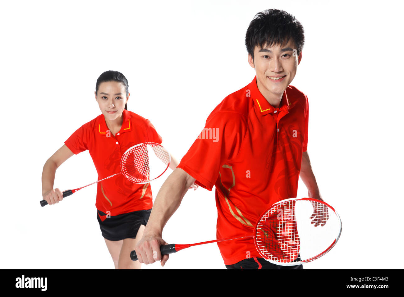 Doubles badminton hires stock photography and images Alamy