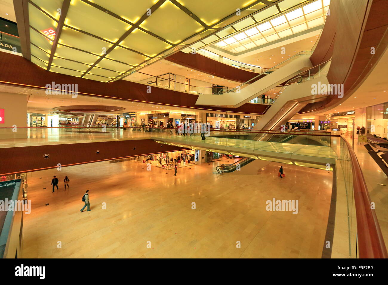 Taikoo Hui Guangzhou inside mall Stock Photo Alamy