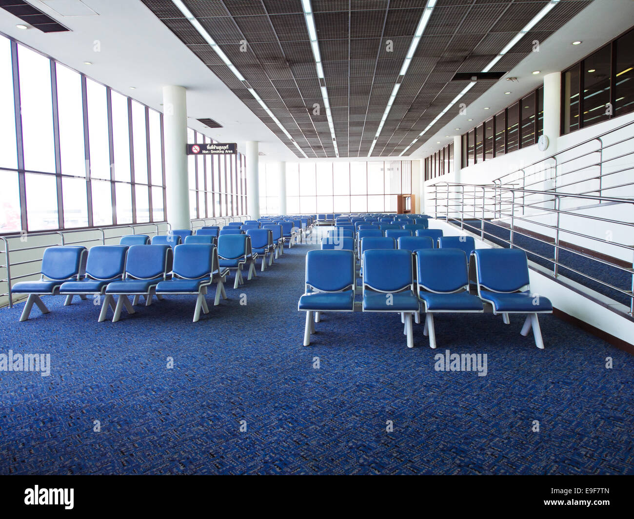 Airport Terminal Waiting Area