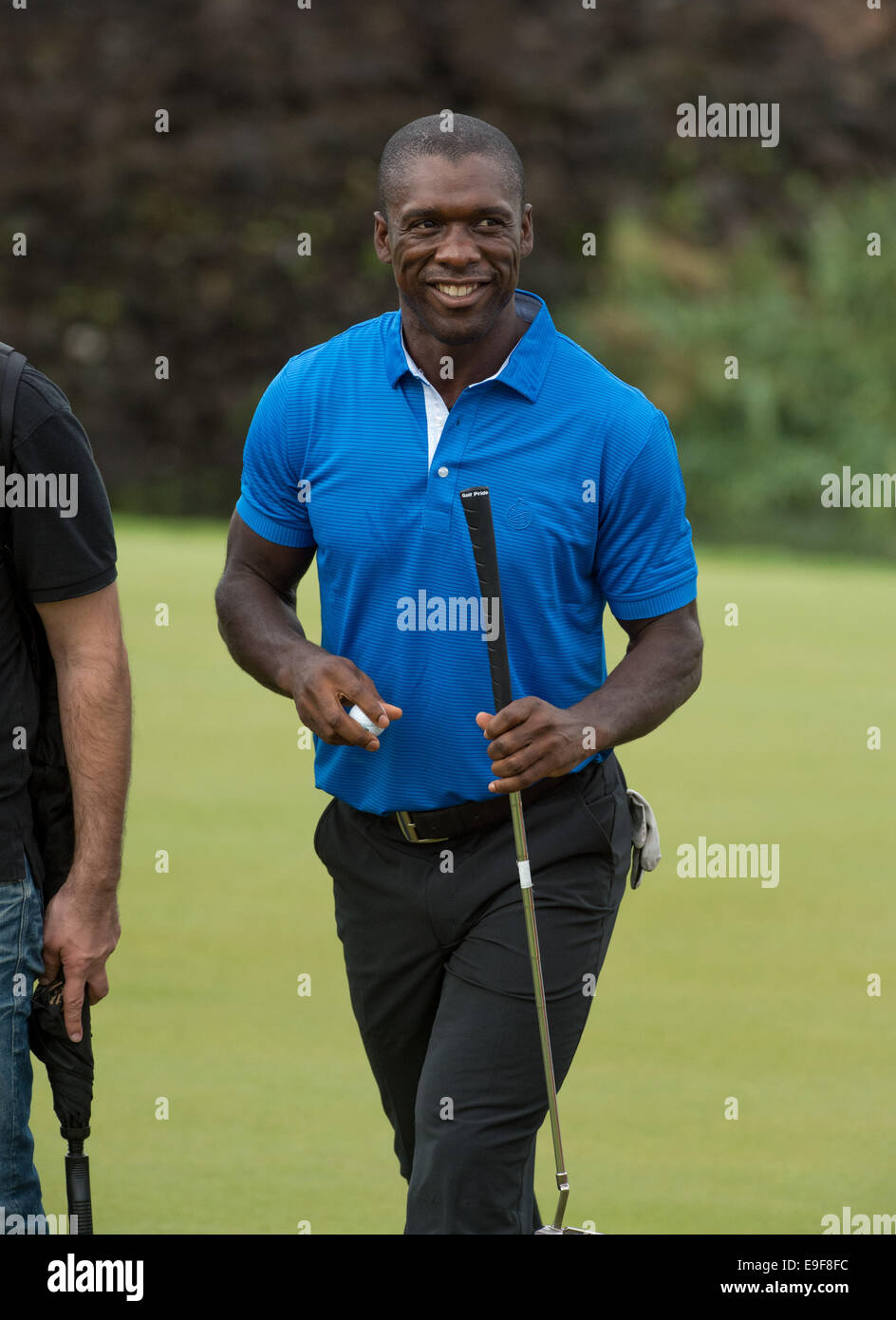Haikou, China. 26th Oct, 2014. Dutch Footballer Clarence Seedorf the only player to have won the Champions League with 3 different clubs. Credit:  Jayne Russell/Alamy Live News Stock Photo