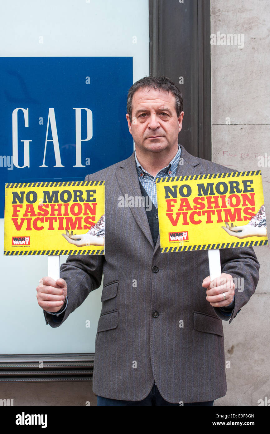 Gap Mark Thomas comedian Duchess of Cambridge Kate Middleton Rana Plaza