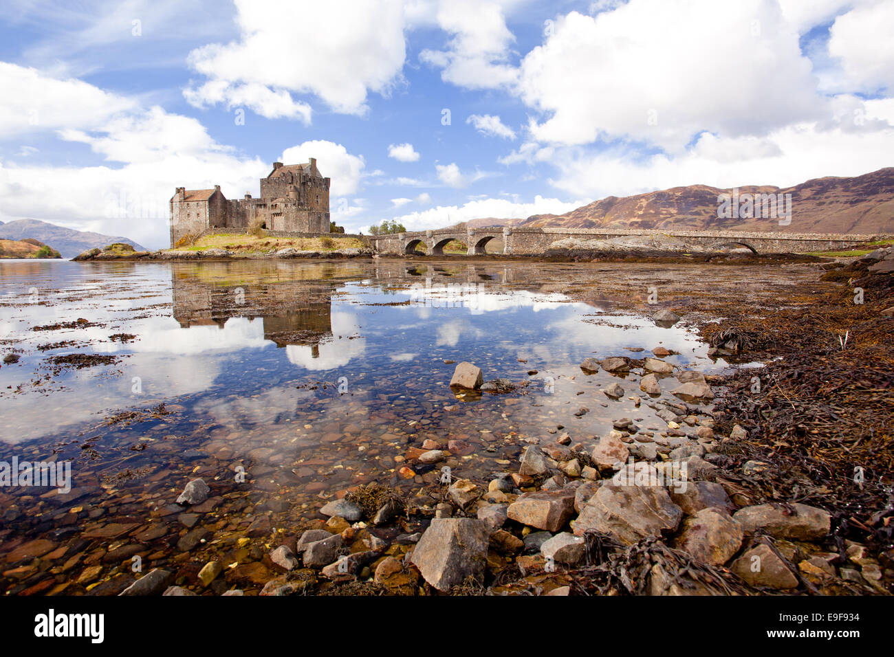 Eilean Donan Castle, Highland Scotland Stock Photo