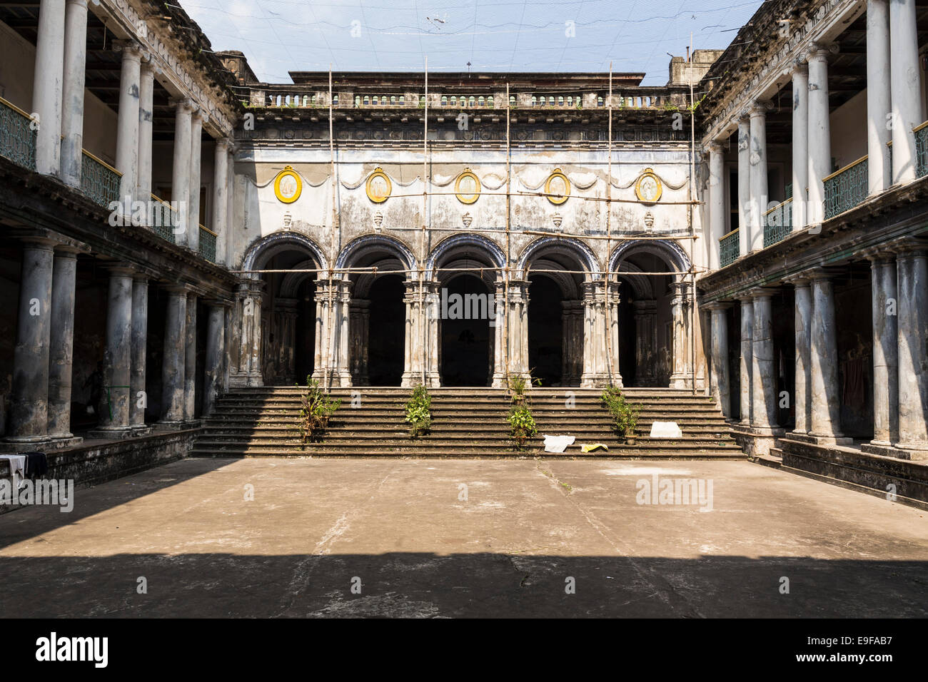 Old palace in Kolkata, West Bengal, India Stock Photo