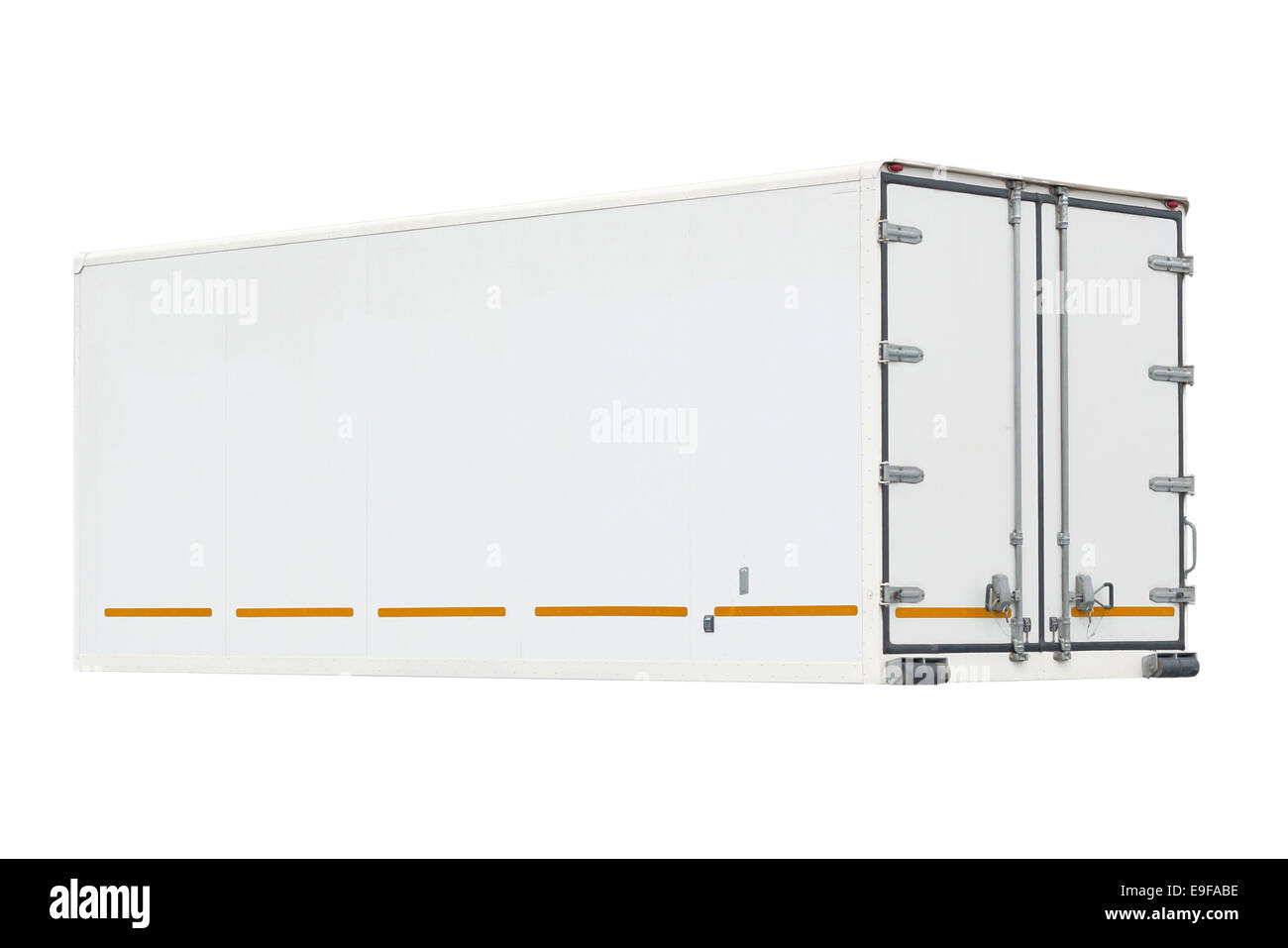 container on a white background Stock Photo - Alamy