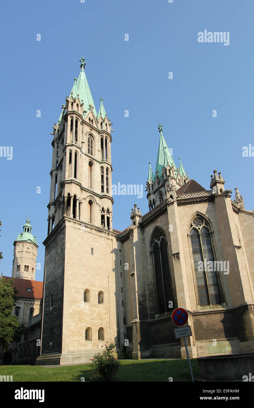 Cathedral of Naumburg, Germany Stock Photo