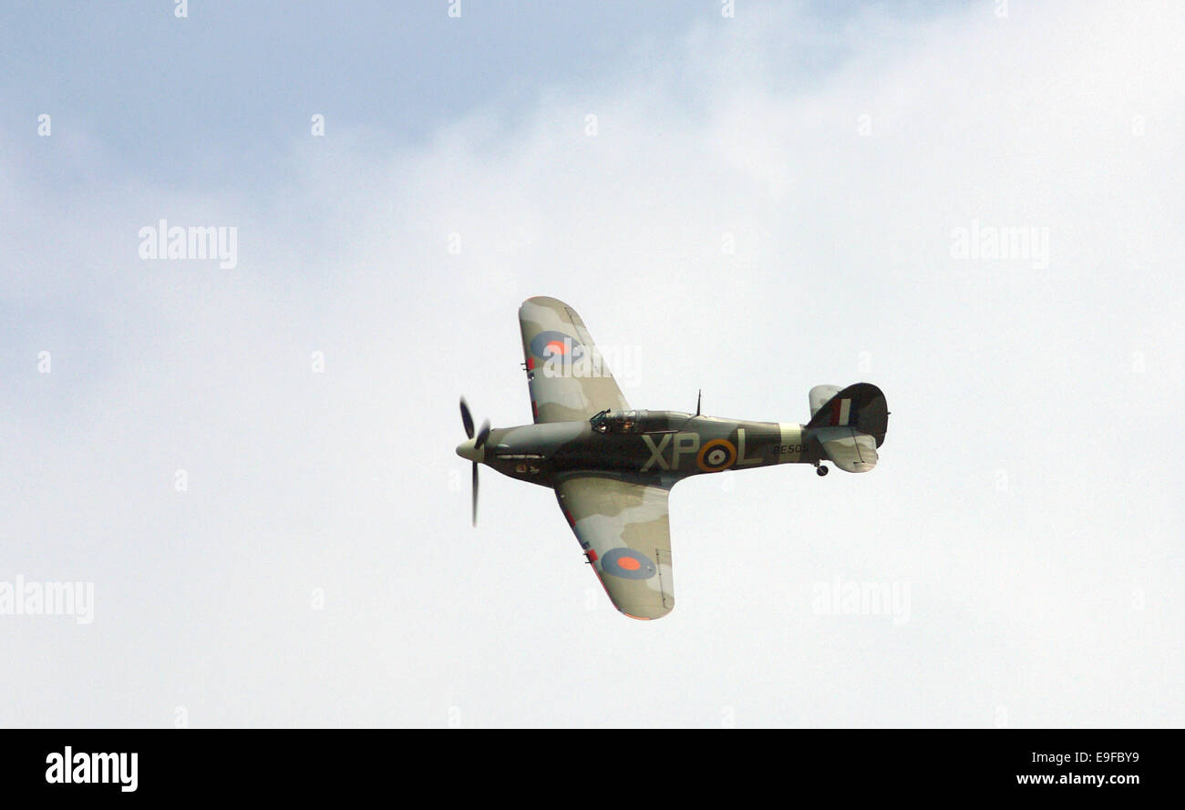 Hurricane at Biggin Hill air show Stock Photo - Alamy