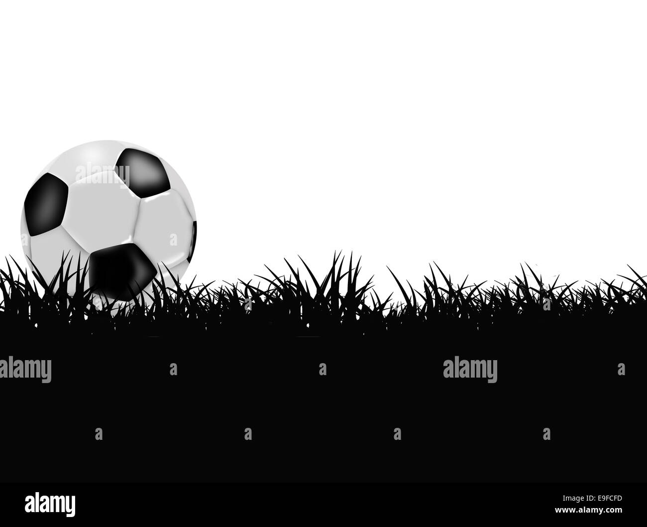 soccer background Stock Photo