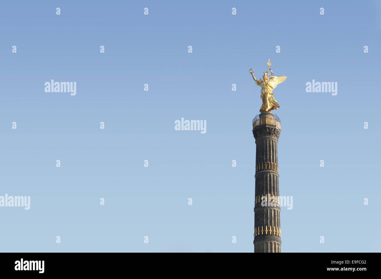 berlin siegessaeule Stock Photo