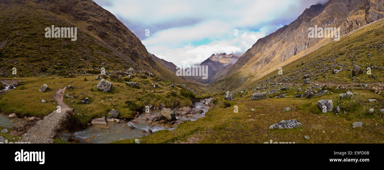 The Andes in Peru very unique Landscape Stock Photo - Alamy