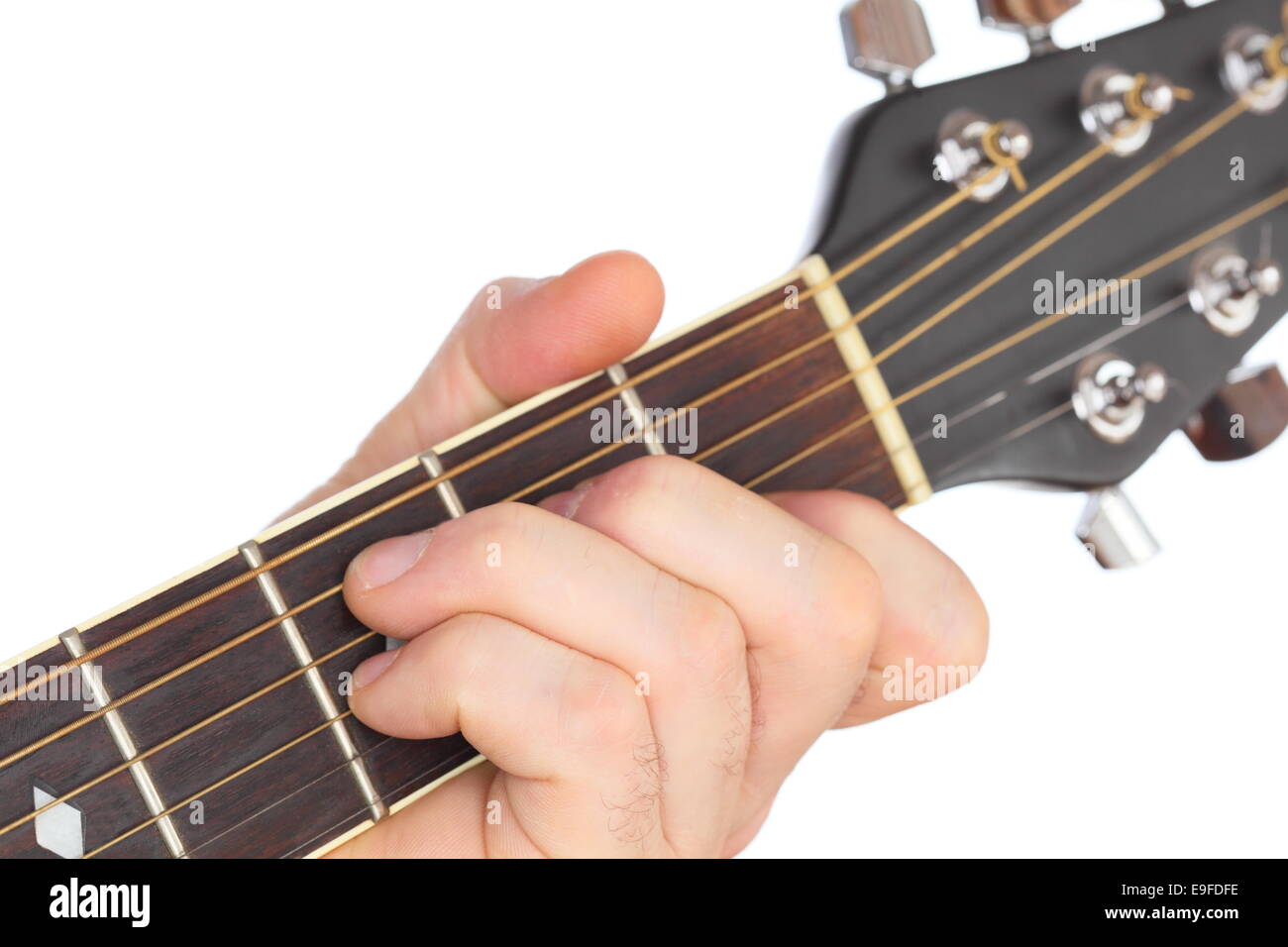 guitar strings Stock Photo